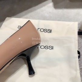 Sergio Rossi Autumn Winter Patent Leather High Heels For Women