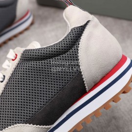 Thom Browne Nylon Mesh Running Shoes For Men And Women