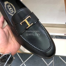 Tods Calf Leather Casual Business Shoes For Men 