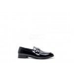 Tods Patent Leather Casual Business Shoes For Men Black