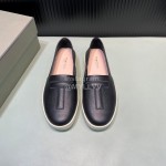 Tom Ford Litchi Grain Cowhide Casual Loafers For Men Black