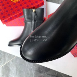 Tory Burch Fashion Calf Short Boots For Women Black