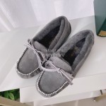 Ugg Winter Soft Wool Casual Shoes For Women Gray