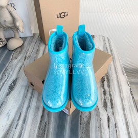 Ugg Winter Fashion Candy Color Waterproof Boots For Women Blue