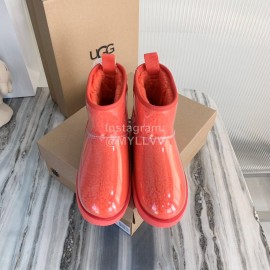 Ugg Winter Fashion Candy Color Waterproof Boots For Women Orange
