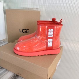 Ugg Winter Fashion Candy Color Waterproof Boots For Women Orange