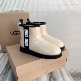 Ugg Winter Fashion Candy Color Waterproof Boots For Women Beige
