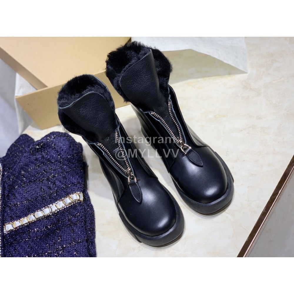 Ugg Winter Fashion Calf Short Boots For Women Black