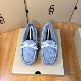 Ugg Winter Fashion Lamb Wool Casual Shoes For Women Blue