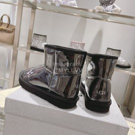 Ugg Co Branded Lv Winter Short Boots For Women Black