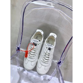 Valentino Joint Name Onitsuka Tiger Casual Leather Shoes White