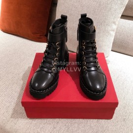 Valentino Autumn Winter Black High Heeled Women Boots