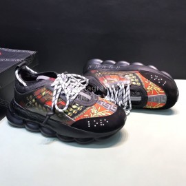Versace Fashion Thick Soled Sneakers For Men And Women