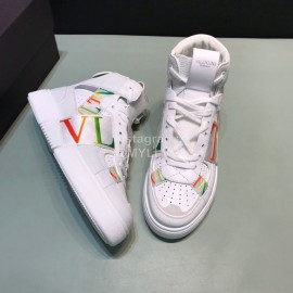 Valentino Garavani Cowhide High Top Sneakers For Men And Women 