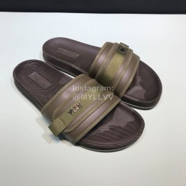 Valentino Cowhide Ribbon Slippers For Men