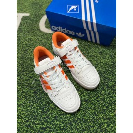 Adidas Forum 84 Low Og Casual Sneakers For Men And Women White Orange