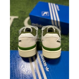 Adidas Forum 84 Low Og Casual Sneakers For Men And Women White Green