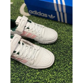 Adidas Forum 84 Low Og Casual Sneakers For Men And Women White Pink