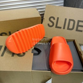 Kanye West Adidas Yeezy Slide “Bone” Slippers For Men And Women Orange