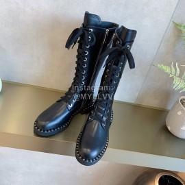 Alexander Wang Autumn Winter New Calf Lace Up Boots For Women