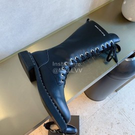 Alexander Wang Autumn Winter New Calf Lace Up Boots For Women