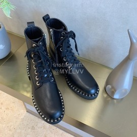 Alexander Wang Autumn Winter New Calf Lace Up Short Boots For Women