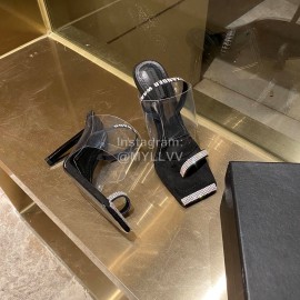 Alexander Wang Fashion Square Head High Heel Sandals For Women