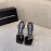 Alexander Wang Spring And Summer New Diamond Letter High Heel Sandals For Women 