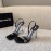 Alexander Wang Spring And Summer New Diamond Letter High Heel Sandals For Women 