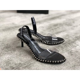 Alexander Wang Summer New Calfskin Pointed High Heeled Sandals For Women 