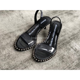 Alexander Wang Summer New Calfskin Pointed High Heeled Sandals For Women 