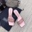 Alexander Wang Spring New Shining Sheepskin Slippers For Women Pink
