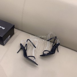 Alexander Wang Fashion Leather High Heeled Sandals For Women