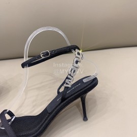 Alexander Wang Fashion Leather High Heeled Sandals For Women
