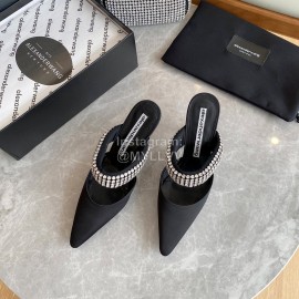 Alexander Wang Silk Sheepskin High Heels For Women 