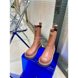 Alexander Wang Autumn Winter Cowhide Boots For Women Brown