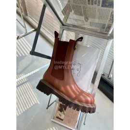 Alexander Wang Autumn Winter Cowhide Boots For Women Brown