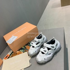 Acne Studios New Thick Soles Casual Sneakers For Women White