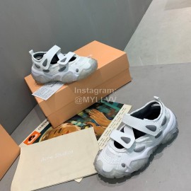 Acne Studios New Thick Soles Casual Sneakers For Women White