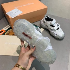 Acne Studios New Thick Soles Casual Sneakers For Women White