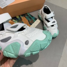 Acne Studios New Thick Soles Casual Sneakers For Women Green