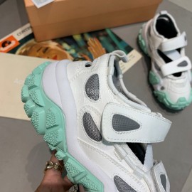 Acne Studios New Thick Soles Casual Sneakers For Women Green