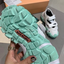 Acne Studios New Thick Soles Casual Sneakers For Women Green