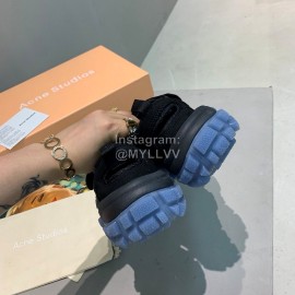 Acne Studios New Thick Soles Casual Sneakers For Women Blue