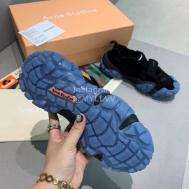 Acne Studios New Thick Soles Casual Sneakers For Women Blue