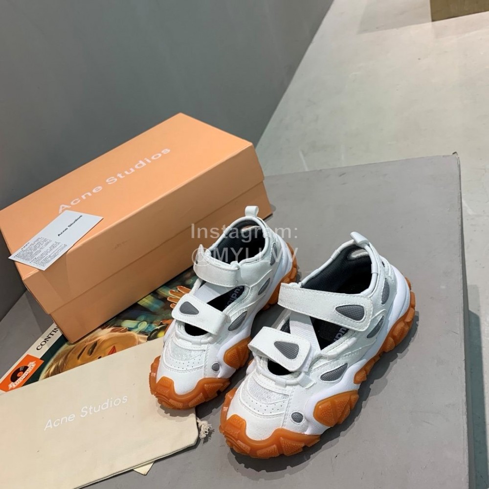 Acne Studios New Thick Soles Casual Sneakers For Women Brown