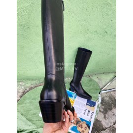 Acne Studios New Black Leather Long Boots For Women 