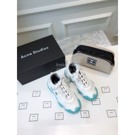 Acne Studios Fashion Casual Sneakers For Women Blue