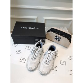 Acne Studios Fashion Casual Sneakers For Women White