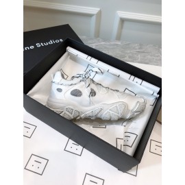 Acne Studios Fashion Casual Sneakers For Women White